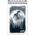 Foto ilustrativa Caderneta Espiral Capa Flexível Spice Masculino 60 Folhas