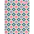 Foto ilustrativa Caderneta Grampeada 1/8 Trend Floral 32 Folhas