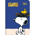Foto ilustrativa Caderneta Grampeada Mini Snoopy 32 Folhas