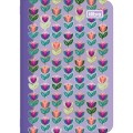 Foto ilustrativa Caderneta Grampeada Mini Trend Floral 32 Folhas