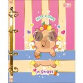 Foto ilustrativa Caderno Argolado Cartonado Colegial Capyclub 80 Folhas
