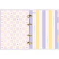 Foto ilustrativa Caderno Argolado Cartonado Colegial Happy 80 Folhas