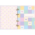 Foto ilustrativa Caderno Argolado Cartonado Colegial Happy 80 Folhas