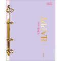 Foto ilustrativa Caderno Argolado Cartonado Colegial Happy 80 Folhas