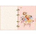 Foto ilustrativa Caderno Argolado Cartonado Colegial Pooh 80 Folhas