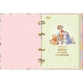 Foto ilustrativa Caderno Argolado Cartonado Colegial Pooh 80 Folhas