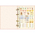 Foto ilustrativa Caderno Argolado Cartonado Colegial Pooh 80 Folhas
