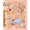 Foto ilustrativa Caderno Argolado Cartonado Colegial Pooh 80 Folhas