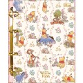 Foto ilustrativa Caderno Argolado Cartonado Colegial Pooh 80 Folhas