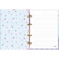 Foto ilustrativa Caderno Argolado Cartonado Colegial Seamalfi 80 Folhas