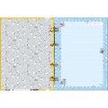Foto ilustrativa Caderno Argolado Cartonado Colegial Snoopy 80 Folhas