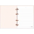 Foto ilustrativa Caderno Argolado Cartonado Colegial Soho 80 Folhas