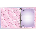 Foto ilustrativa Caderno Argolado Cartonado Universitário com Elástico Lovely Friend 48 Folhas