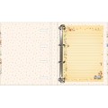 Foto ilustrativa Caderno Argolado Cartonado Universitário com Elástico Pooh 48 folhas
