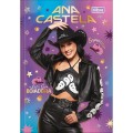 Foto ilustrativa Caderno Brochura Capa Dura 1/4 Ana Castela 80 Folhas