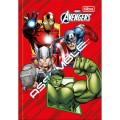 Foto ilustrativa Caderno Brochura Capa Dura 1/4 Avengers 80 Folhas