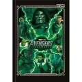 Foto ilustrativa Caderno Brochura Capa Dura 1/4 Avengers Doomsday 80 Folhas