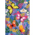 Foto ilustrativa Caderno Brochura Capa Dura 1/4 Bloom 80 Folhas