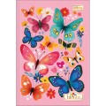 Foto ilustrativa Caderno Brochura Capa Dura 1/4 Bloom 80 Folhas
