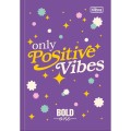 Foto ilustrativa Caderno Brochura Capa Dura 1/4 Bold One Feminino 80 Folhas