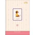 Foto ilustrativa Caderno Brochura Capa Dura 1/4 Brownie 80 Folhas