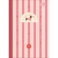 Foto ilustrativa Caderno Brochura Capa Dura 1/4 Brownie 80 Folhas