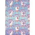 Foto ilustrativa Caderno Brochura Capa Dura 1/4 Bunnyfly 80 Folhas