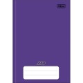 Foto ilustrativa Caderno Brochura Capa Dura 1/4 D+ Roxo 96 Folhas