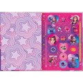 Foto ilustrativa Caderno Brochura Capa Dura 1/4 Emilly Vick 80 Folhas
