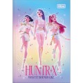 Foto ilustrativa Caderno Brochura Capa Dura 1/4 Guerreiras do KPop 80 Folhas