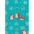 Foto ilustrativa Caderno Brochura Capa Dura 1/4 Holly 80 Folhas