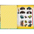 Foto ilustrativa Caderno Brochura Capa Dura 1/4 Hot Wheels 80 Folhas