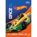 Foto ilustrativa Caderno Brochura Capa Dura 1/4 Hot Wheels 80 Folhas