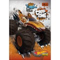 Foto ilustrativa Caderno Brochura Capa Dura 1/4 Hot Wheels 80 Folhas