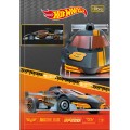 Foto ilustrativa Caderno Brochura Capa Dura 1/4 Hot Wheels 80 Folhas