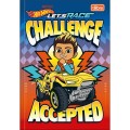 Foto ilustrativa Caderno Brochura Capa Dura 1/4 Hot Wheels Let's Race 80 Folhas