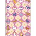 Foto ilustrativa Caderno Brochura Capa Dura 1/4 Hug Me 80 folhas