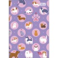 Foto ilustrativa Caderno Brochura Capa Dura 1/4 Hug Me 80 folhas