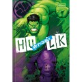 Foto ilustrativa Caderno Brochura Capa Dura 1/4 Hulk 80 Folhas