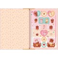 Foto ilustrativa Caderno Brochura Capa Dura 1/4 Ice Cute 80 Folhas
