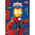 Foto ilustrativa Caderno Brochura Capa Dura 1/4 Iron Man 80 Folhas