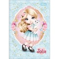 Foto ilustrativa Caderno Brochura Capa Dura 1/4 Jolie 80 Folhas