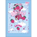 Foto ilustrativa Caderno Brochura Capa Dura 1/4 Lotso 80 Folhas