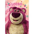 Foto ilustrativa Caderno Brochura Capa Dura 1/4 Lotso 80 Folhas