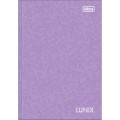 Foto ilustrativa Caderno Brochura Capa Dura 1/4 Lunix 80 Folhas