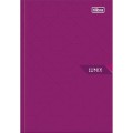 Foto ilustrativa Caderno Brochura Capa Dura 1/4 Lunix 80 Folhas