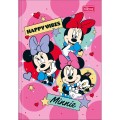 Foto ilustrativa Caderno Brochura Capa Dura 1/4 Minnie 80 Folhas