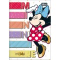 Foto ilustrativa Caderno Brochura Capa Dura 1/4 Minnie 80 Folhas
