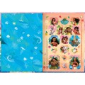 Foto ilustrativa Caderno Brochura Capa Dura 1/4 Moana 80 Folhas