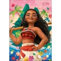 Foto ilustrativa Caderno Brochura Capa Dura 1/4 Moana 80 Folhas